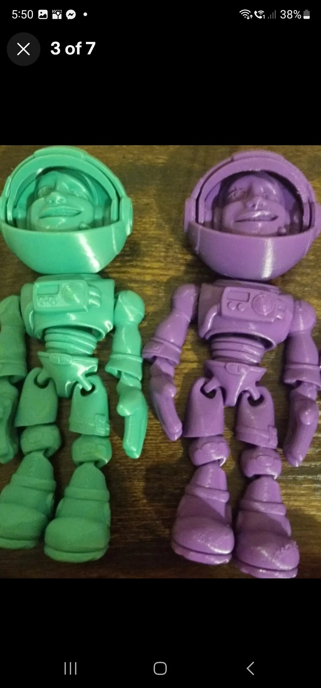 Out-of-This-World Decor: Quirky 3D-Printed Astronaut Figure