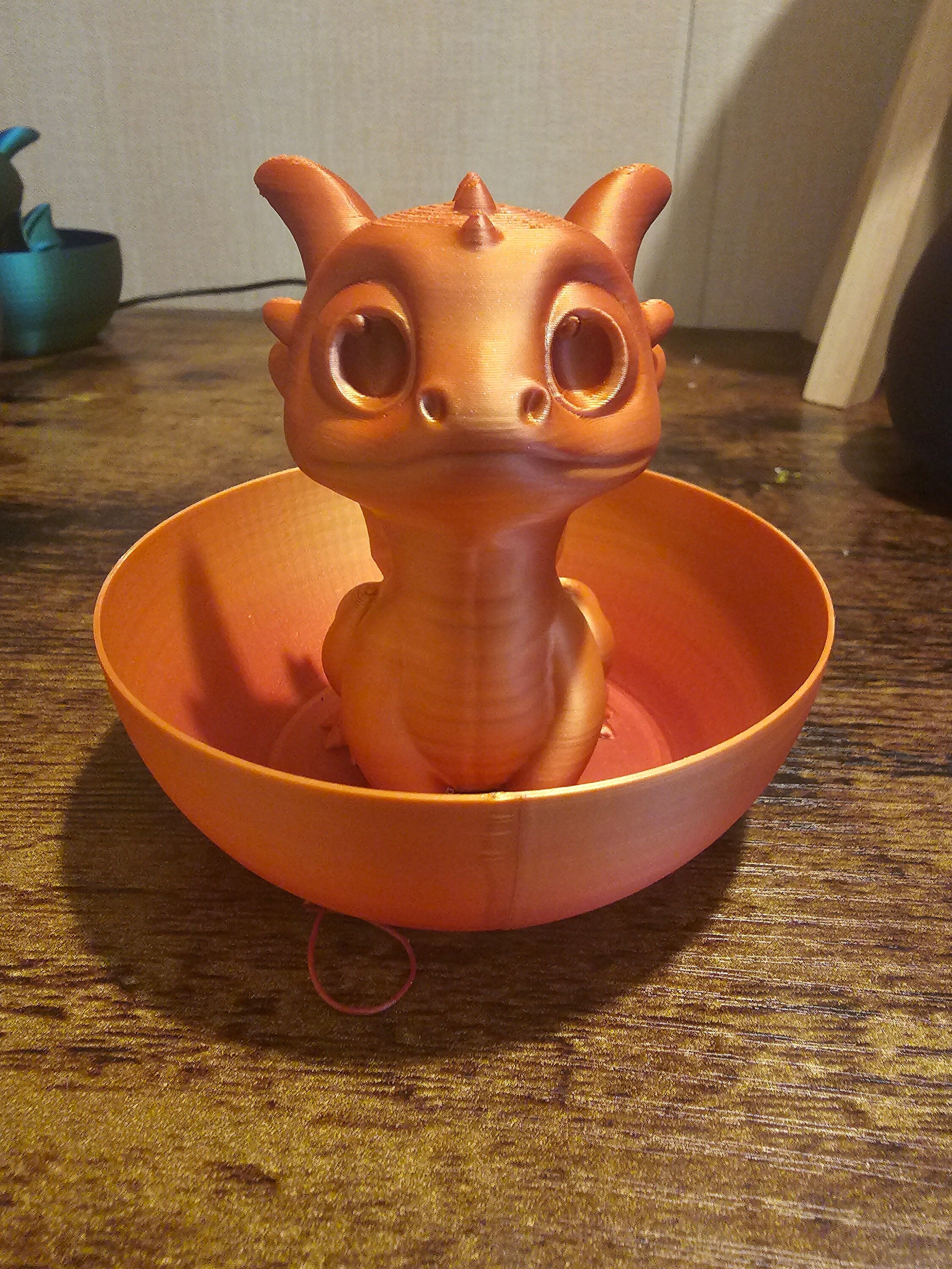 3D-printed baby dragon egg (2 eggs)