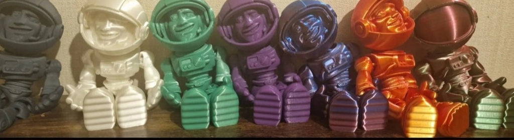 Out-of-This-World Decor: Quirky 3D-Printed Astronaut Figure