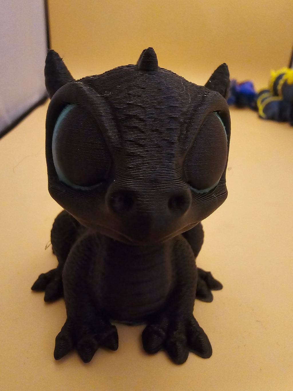 3D printed baby dragon figure