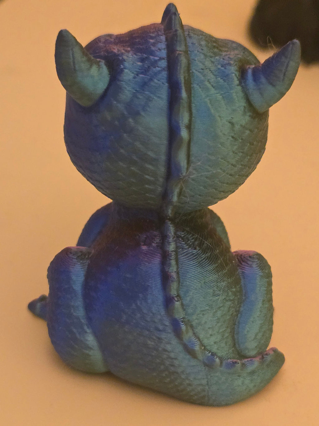 3D printed baby dragon figure