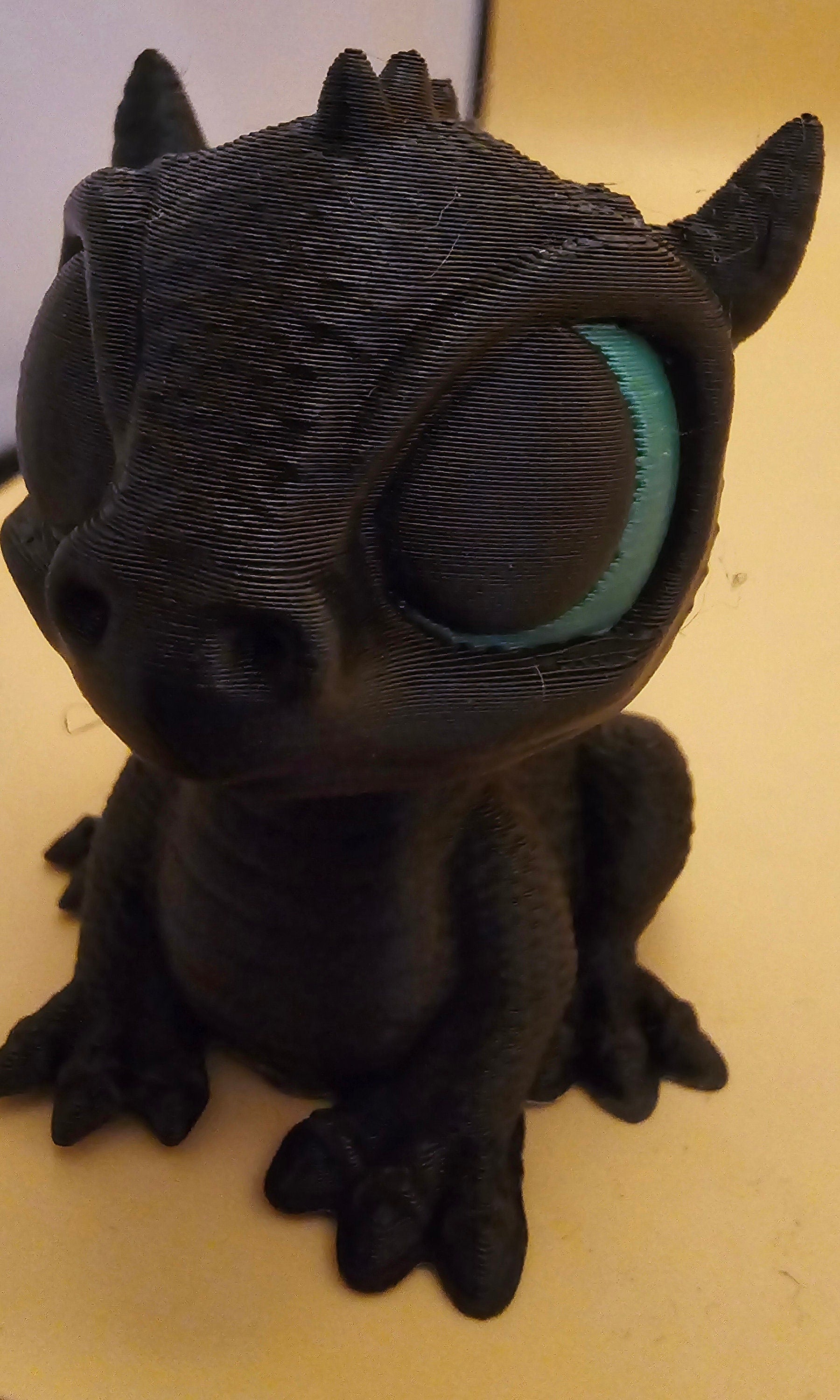 3D printed baby dragon figure