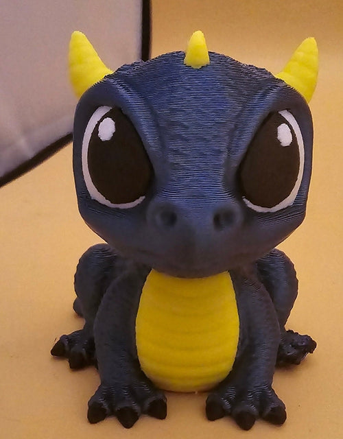 3D printed baby dragon figure