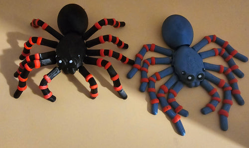 3D printed articulated tarantula posable