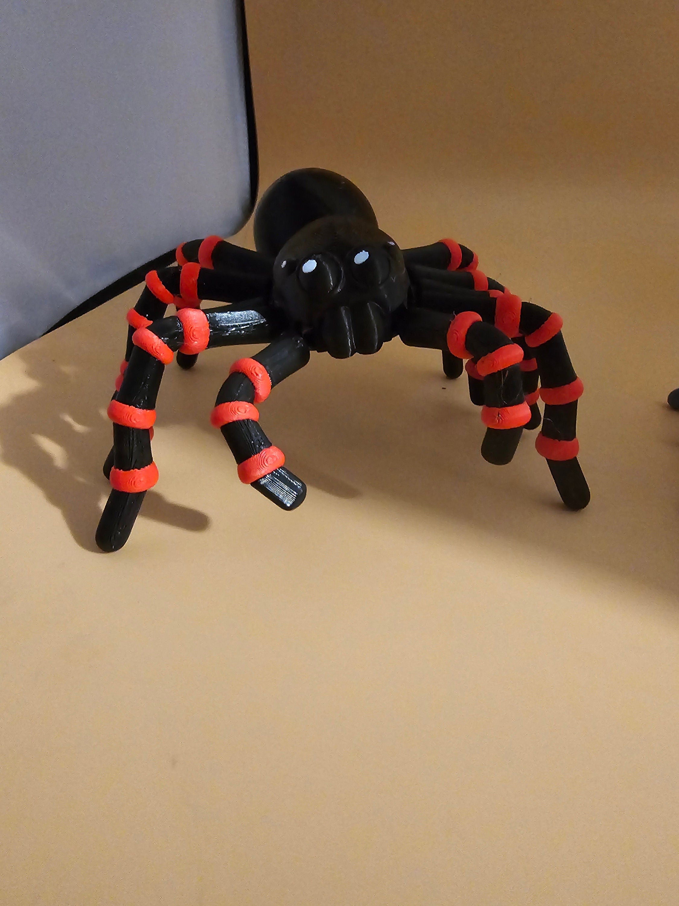 3D printed articulated tarantula posable
