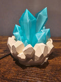 3D printed crystal lamp