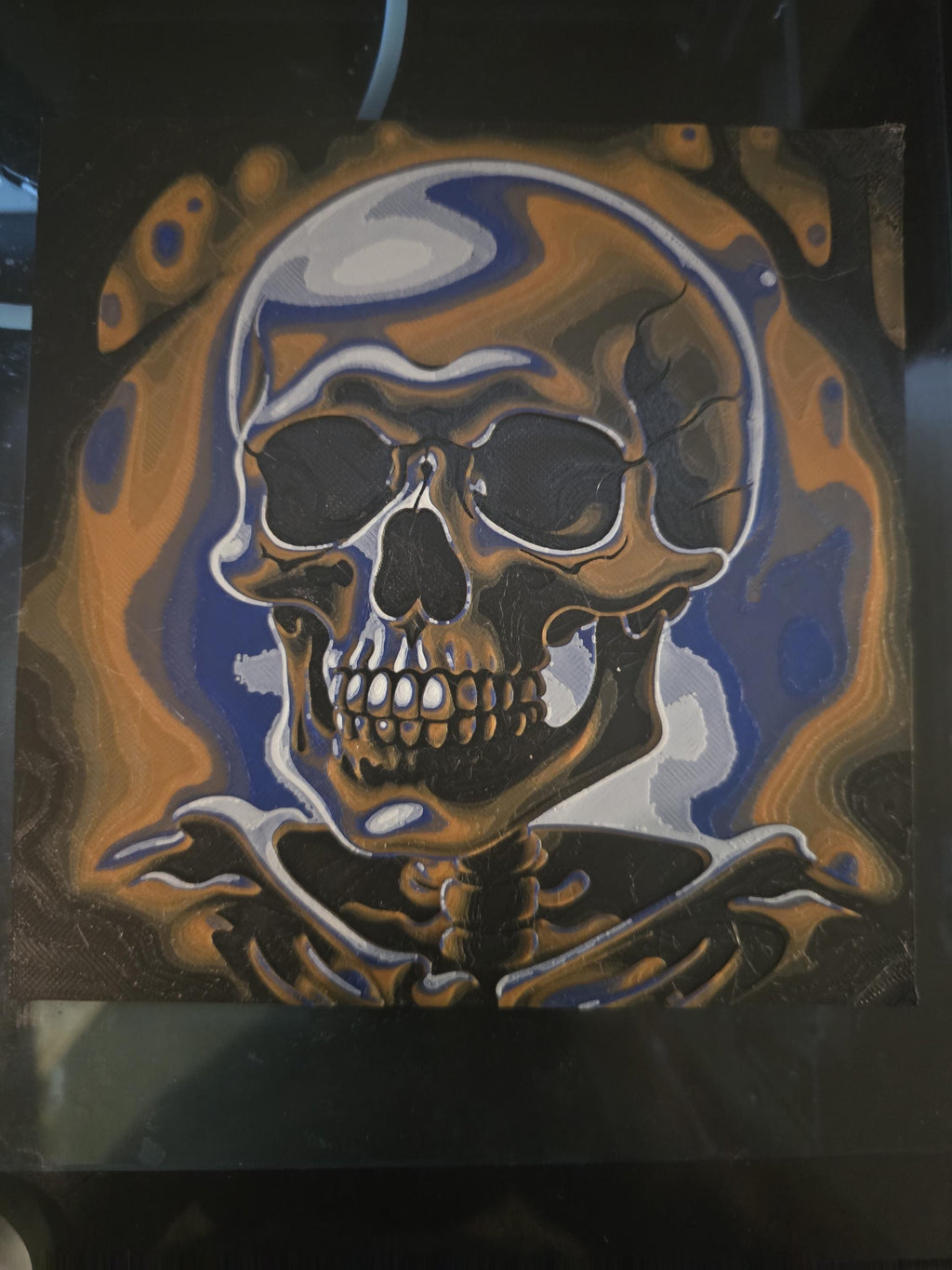 halloween countdown scene with changeable background