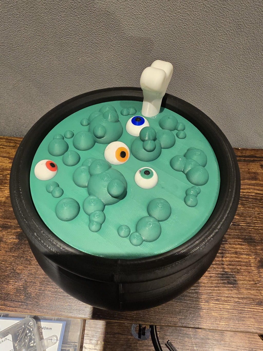 halloween trick or treat cauldron bowl 3D printed
