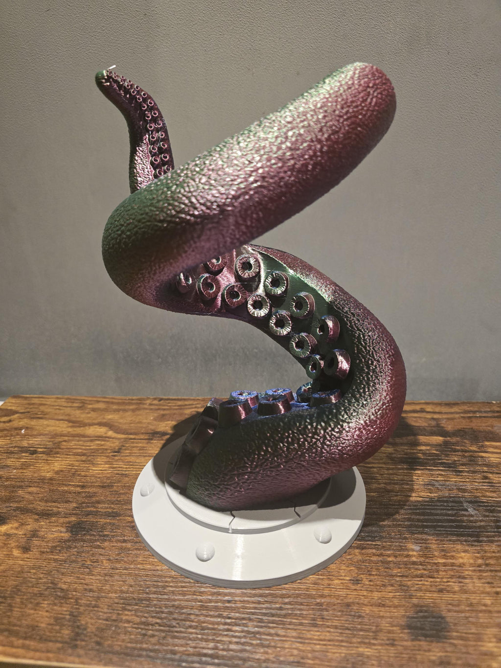 large octopus tentacle bottle holder 3D printed