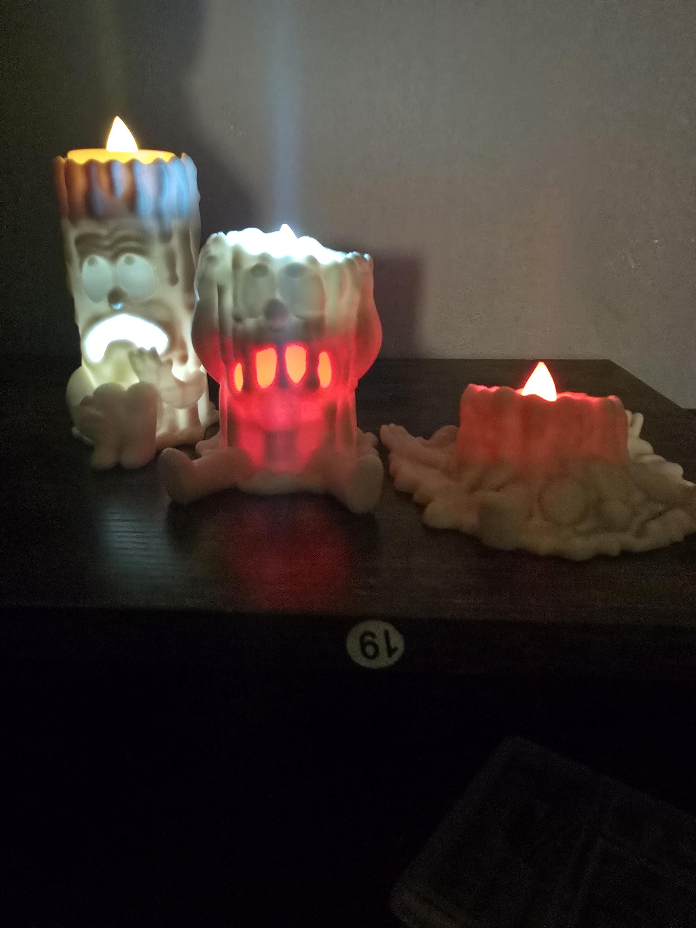 life of a candle (set of 3)