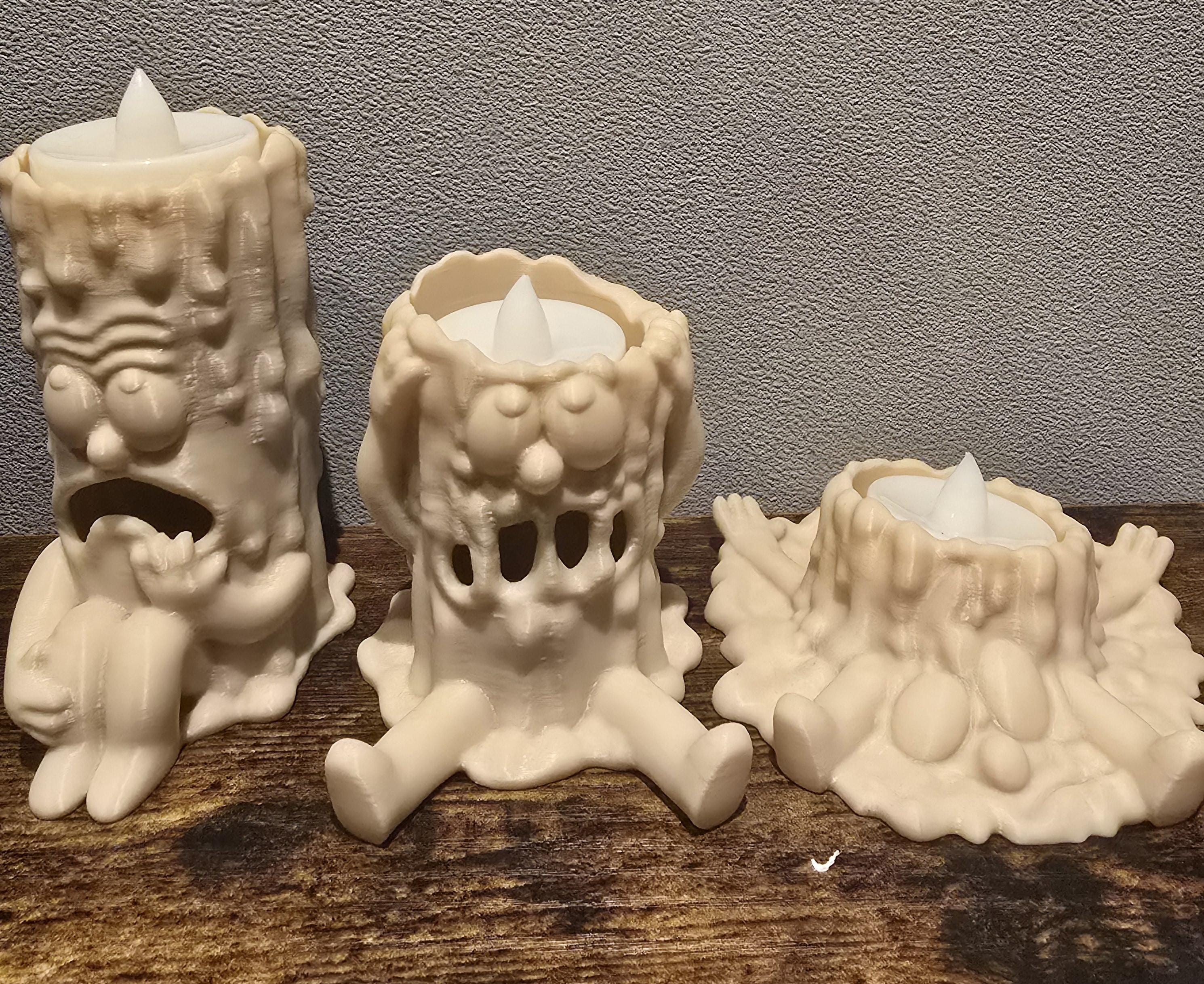 life of a candle (set of 3)