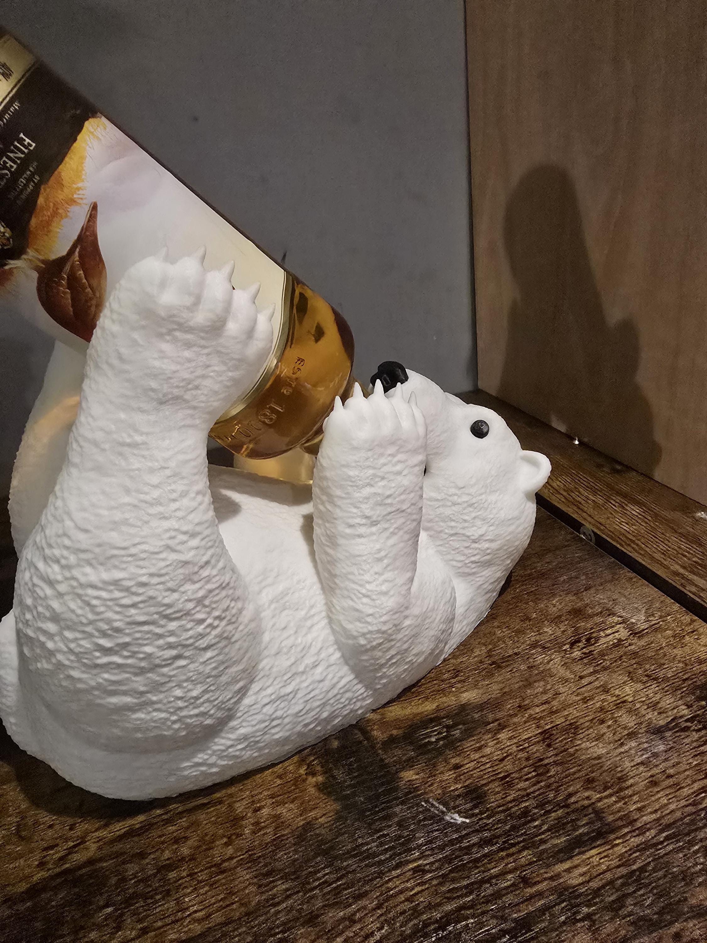 polar bear bottle holder