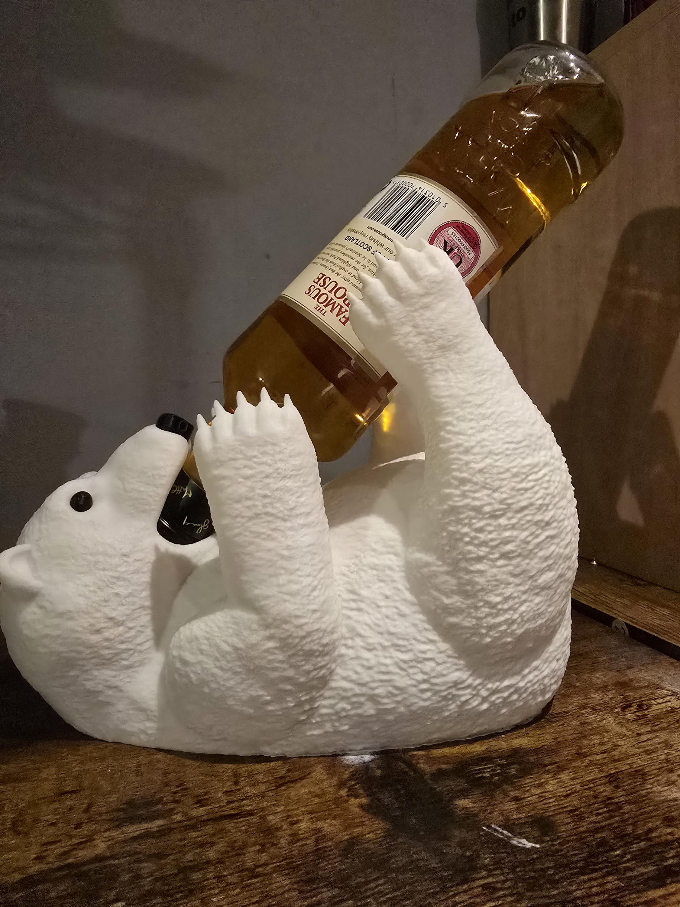 polar bear bottle holder