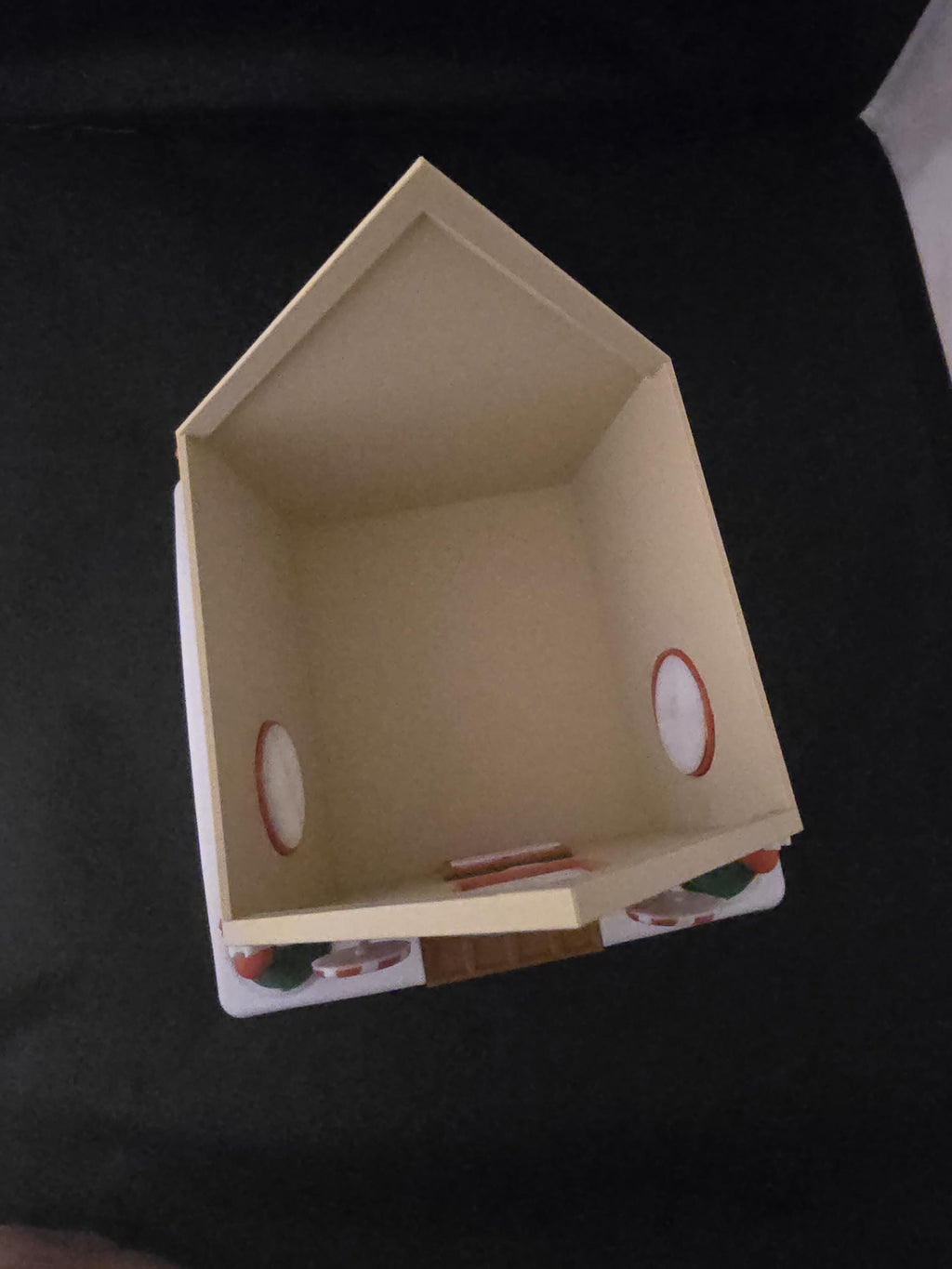 3D Printed Gingerbread House Candy Bowl, Light Up Christmas Decor