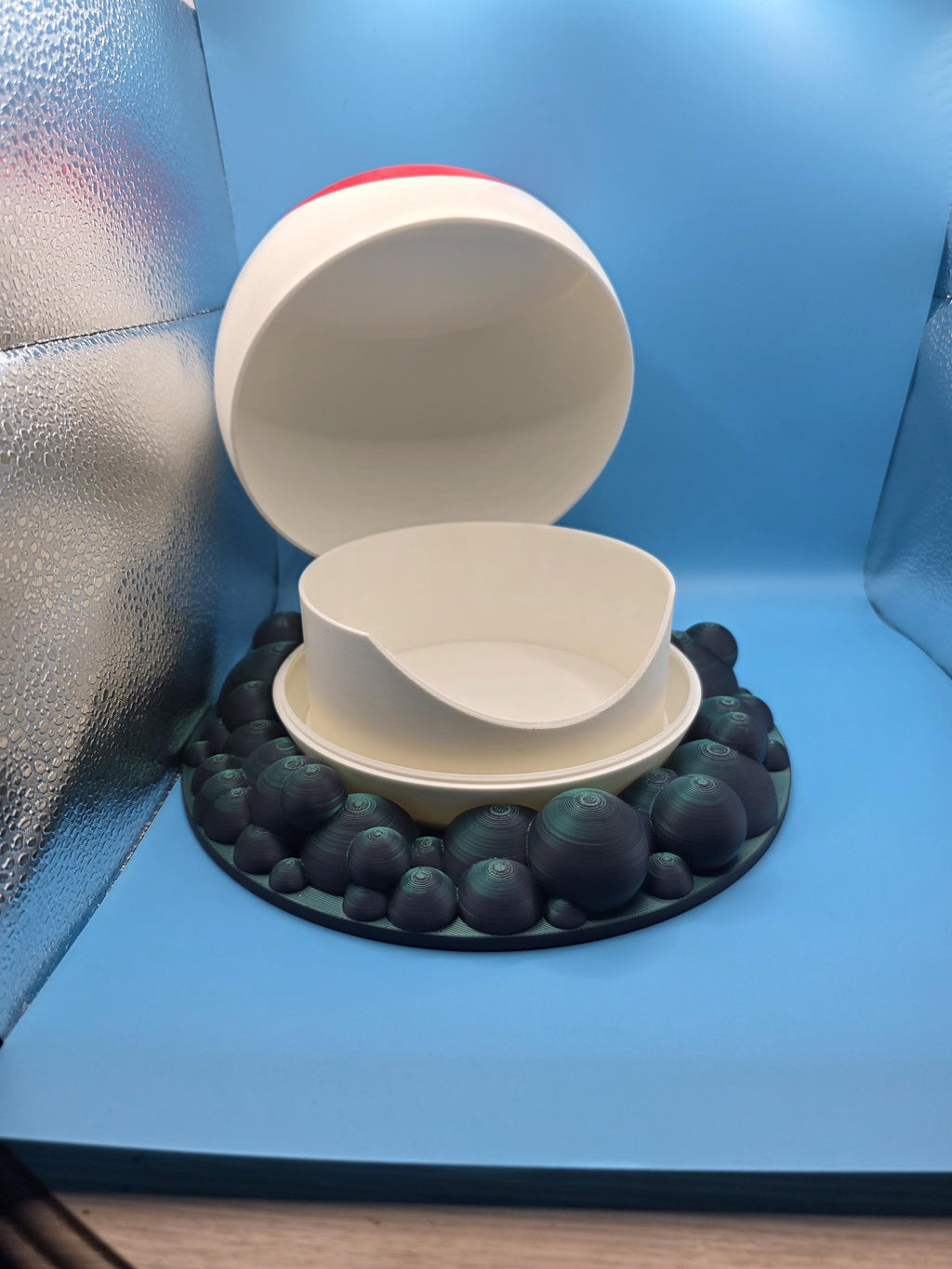 large 3D printed candy eye bowl