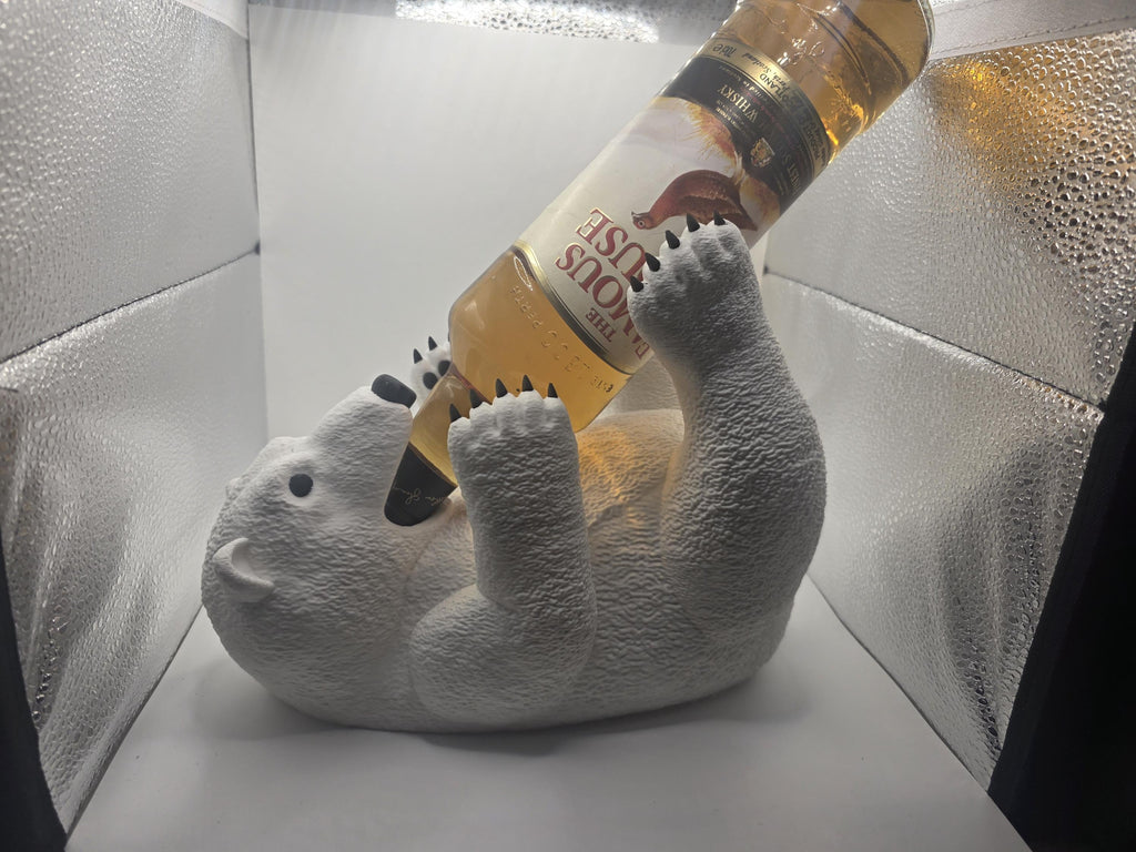 polar bear bottle holder