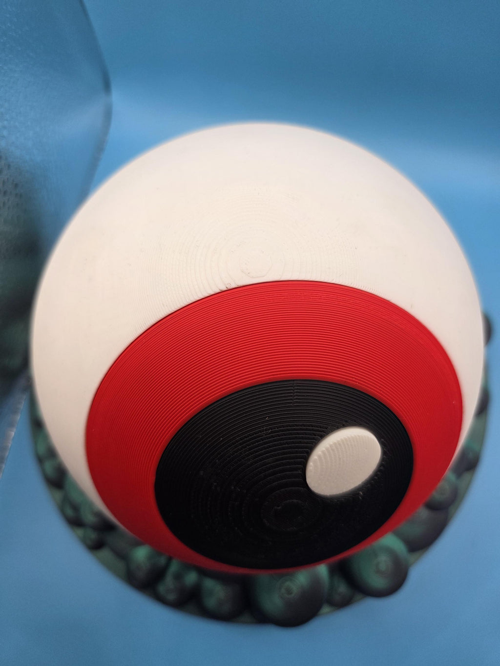 large 3D printed candy eye bowl