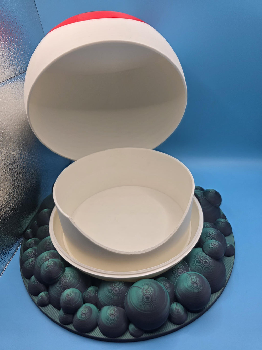 large 3D printed candy eye bowl