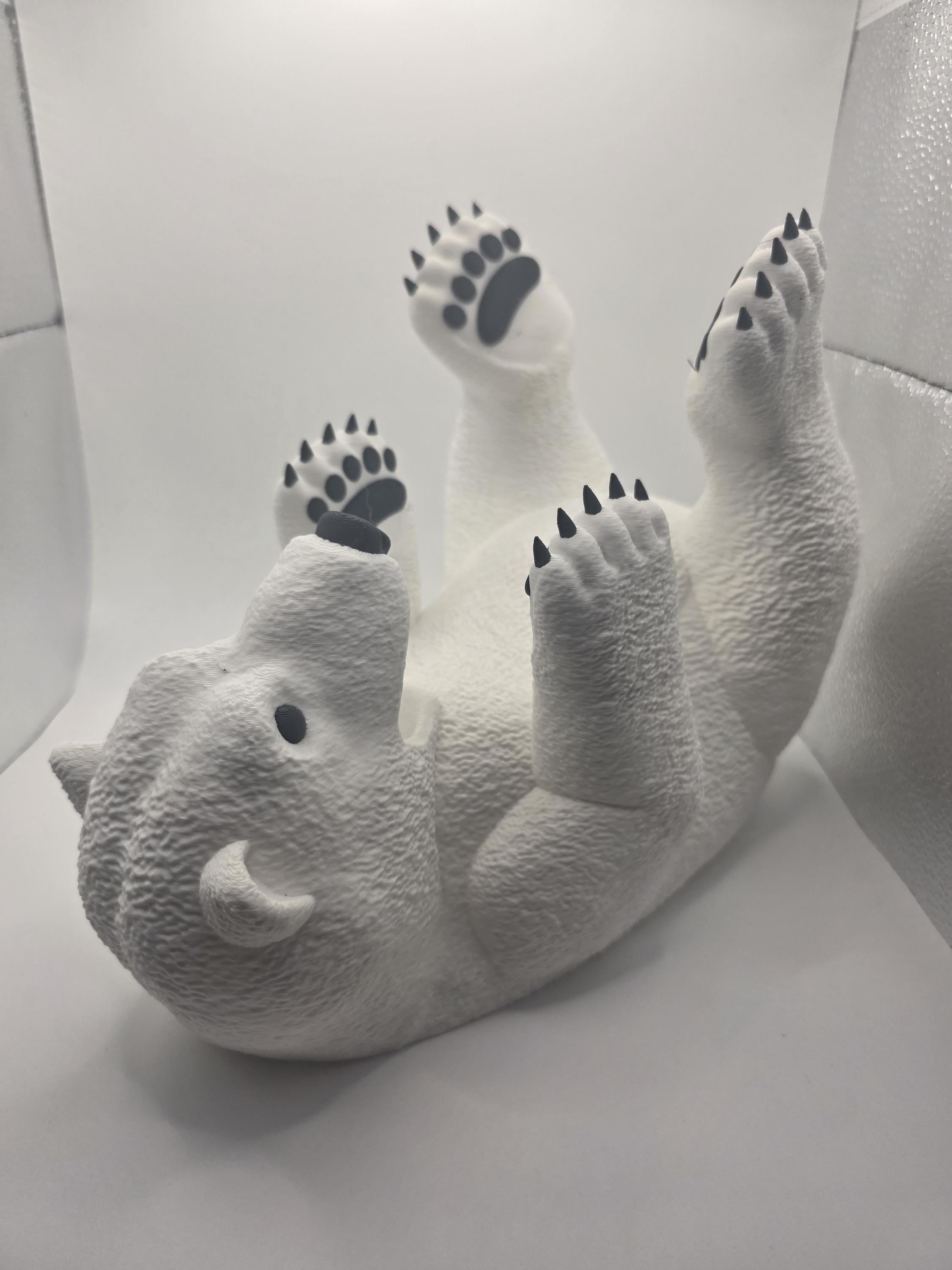 polar bear bottle holder