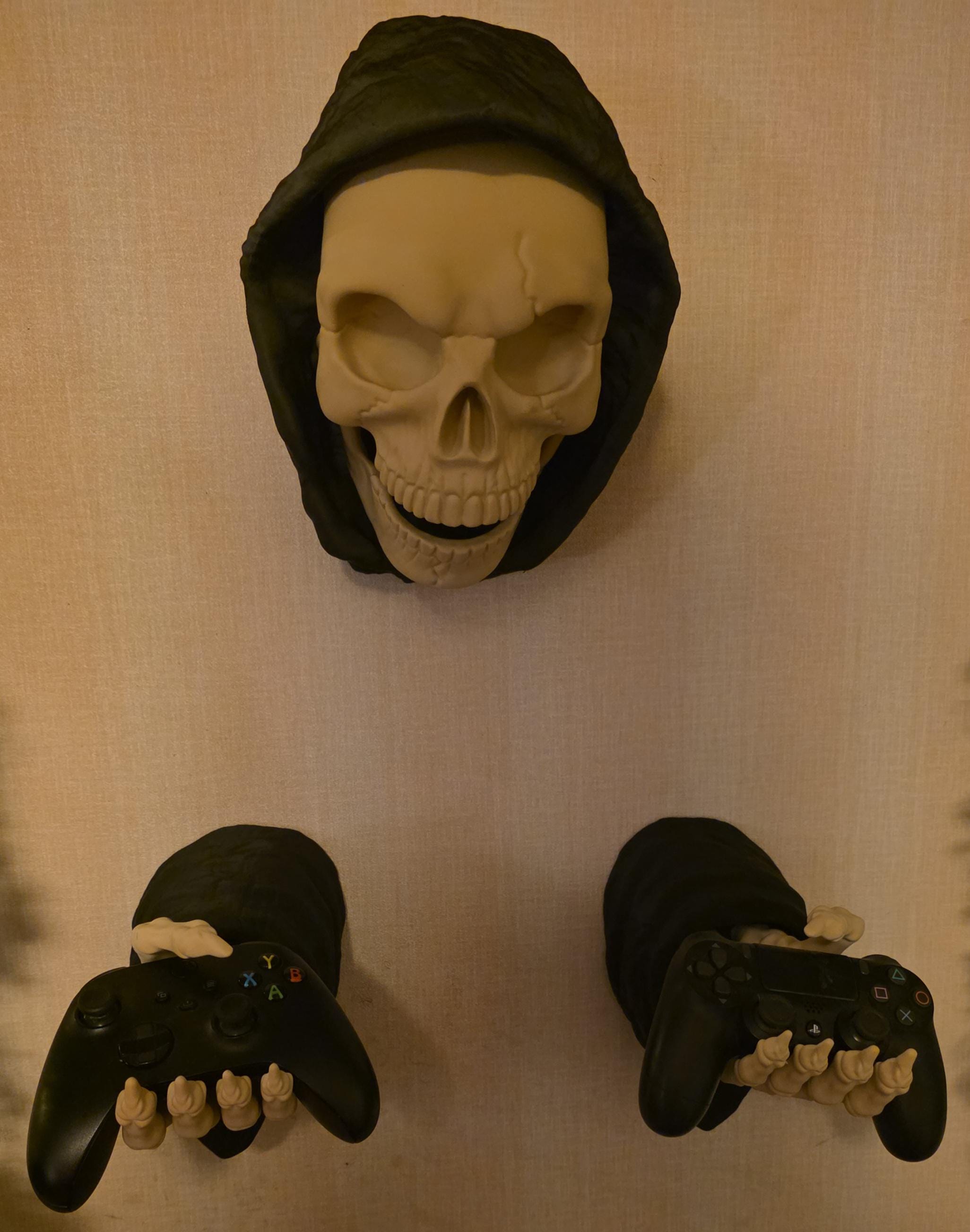 Grim reaper wall holder decor