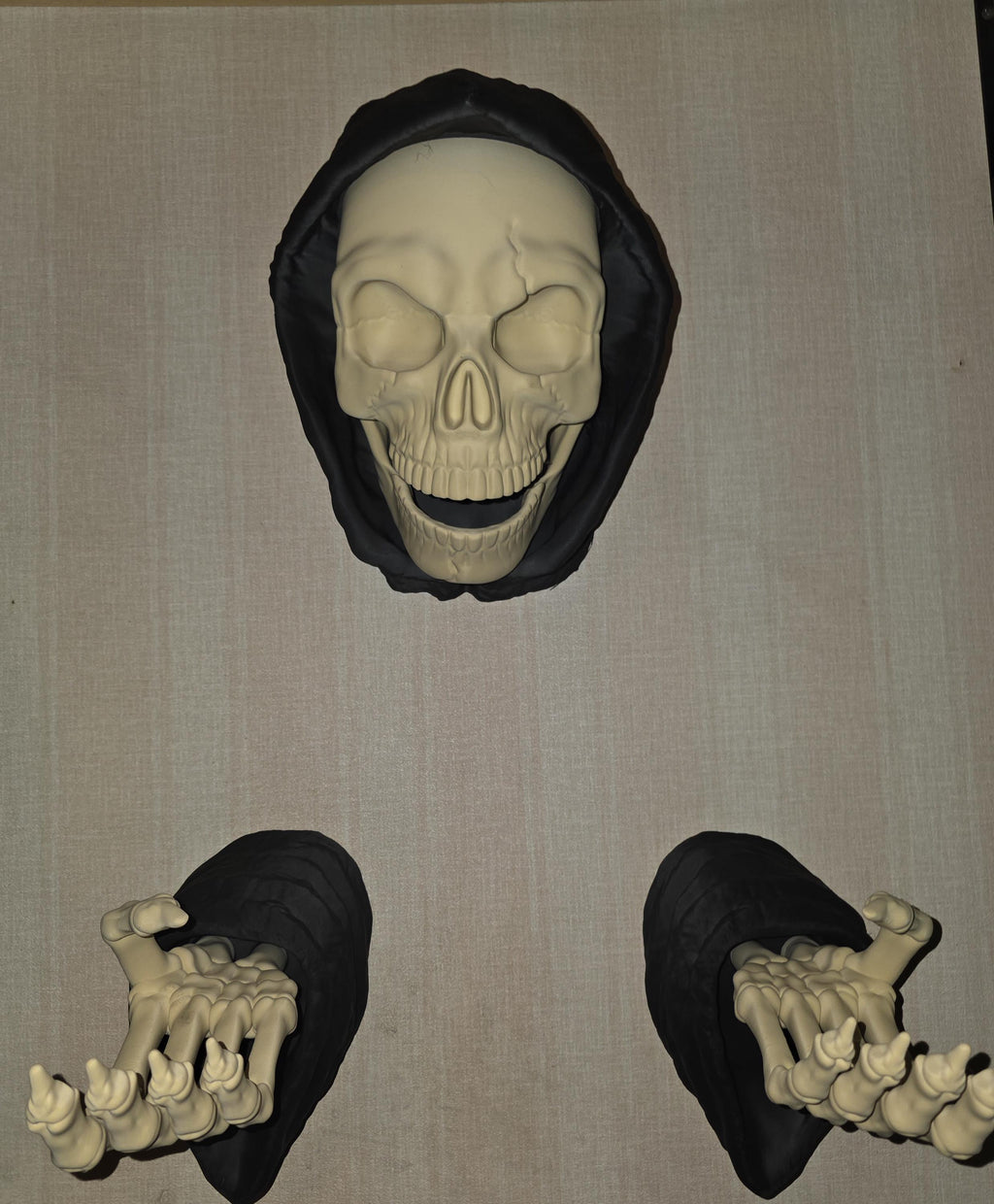 Grim reaper wall holder decor