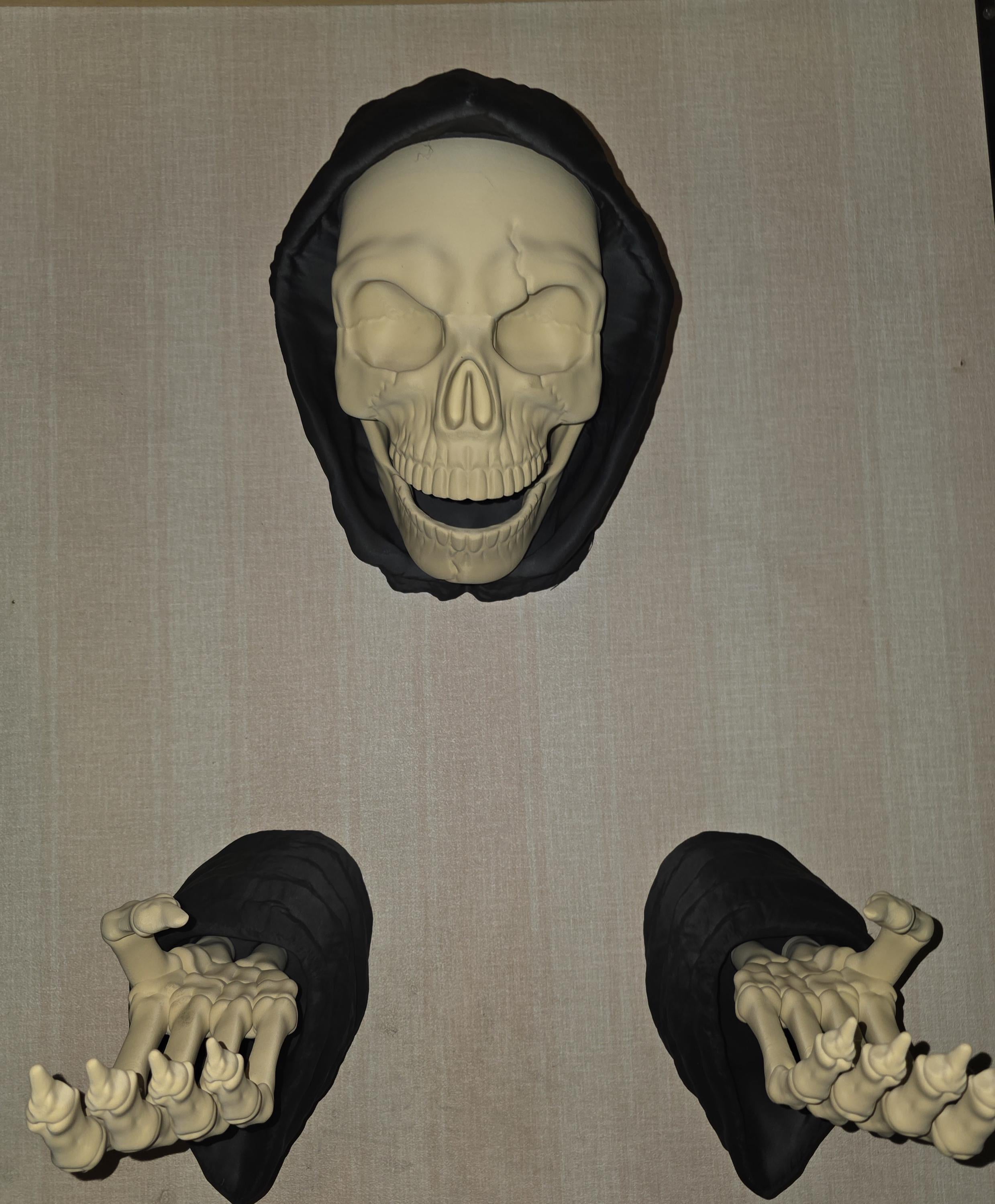 Grim reaper wall holder decor
