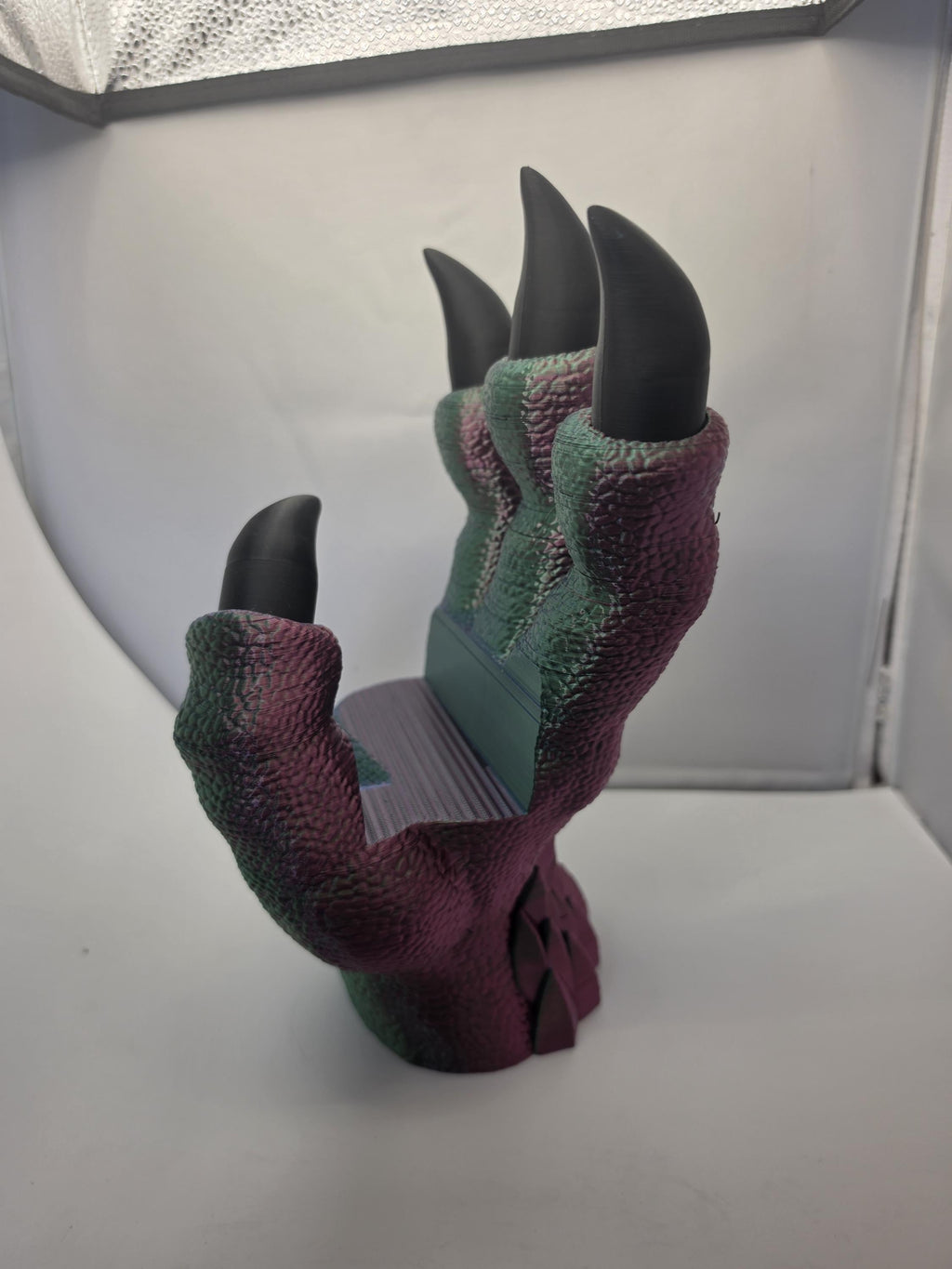 3D printed dragon claw book holder/stand 12 inch