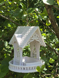 3D printed gothic style bird feeder