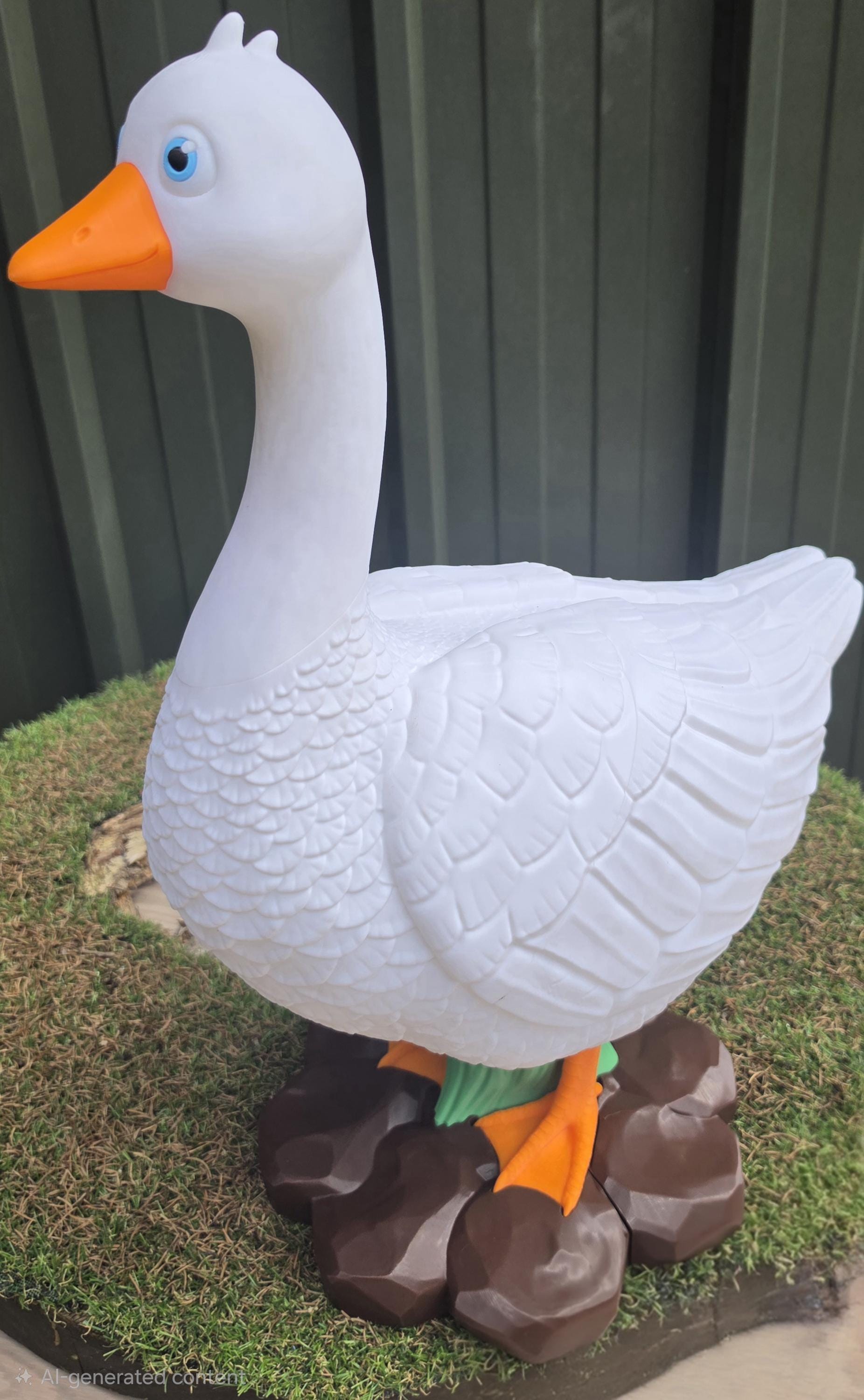 24inch porch goose with changeable heads